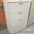 Grey Hon 4 Drawer Lateral File Cabinet